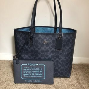 Authentic reversible Coach purse